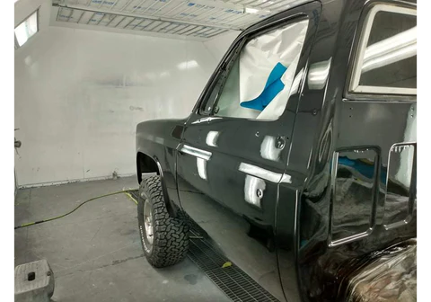 Tamco Paint HB9900 Jet Black Basecoat in 1986 Chevrolet Silverado