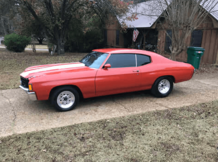 Tamco Paint HB9901 Bright White in 1972 Chevrolet Chevelle