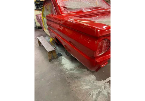 Tamco Paint HB9902 Bright Red Basecoat in 1964 Ford Falcon