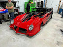 Tamco Paint HB9902 Bright Red Basecoat and Murdered Out Black in 1953 Chevrolet Corvette