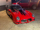 Tamco Paint HB9902 Bright Red Basecoat and Murdered Out Black in 1953 Chevrolet Corvette