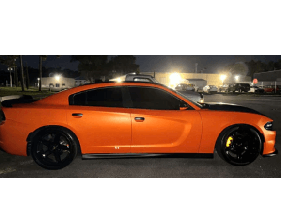 Tamco Paint HB Chassis Black in 2018 Dodge Charger RT - Wheels/Rims
