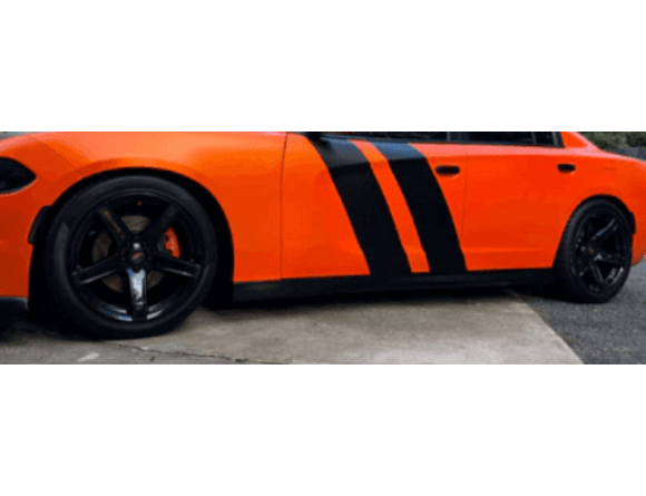 Tamco Paint HB Chassis Black in 2018 Dodge Charger RT - Wheels/Rims