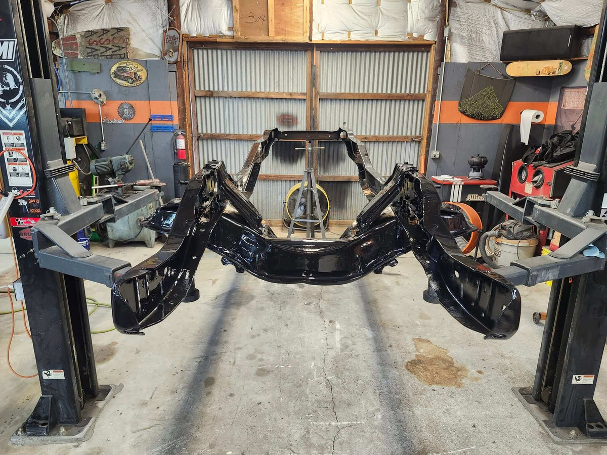 Tamco Paint HB Chassis Black Single Stage on Squarebody Chassis