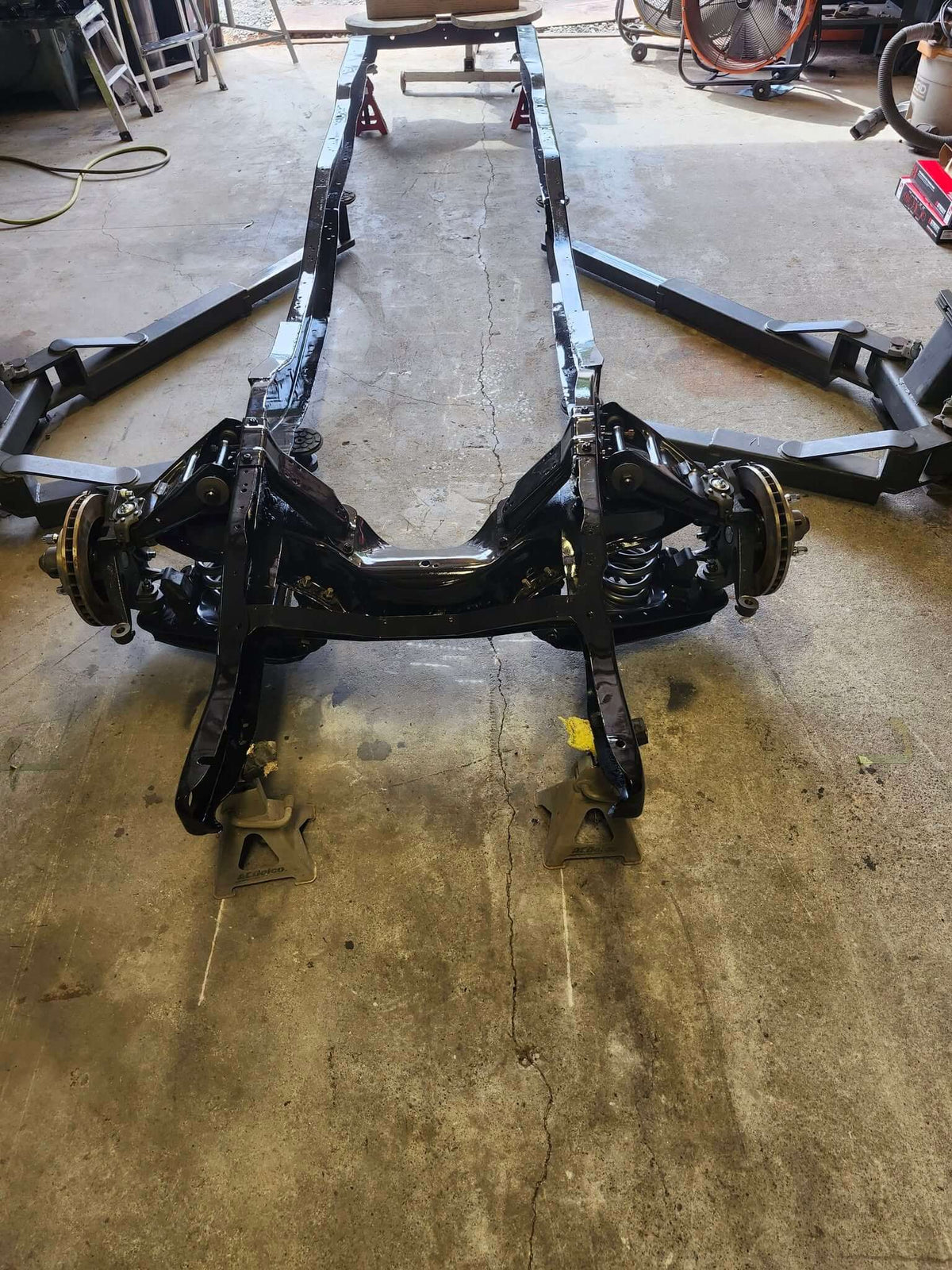 Tamco Paint HB Chassis Black Single Stage on Squarebody Chassis