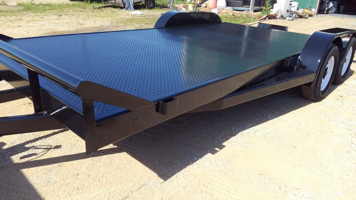Tamco Paint HB Chassis Black Single Stage on Car Hauler