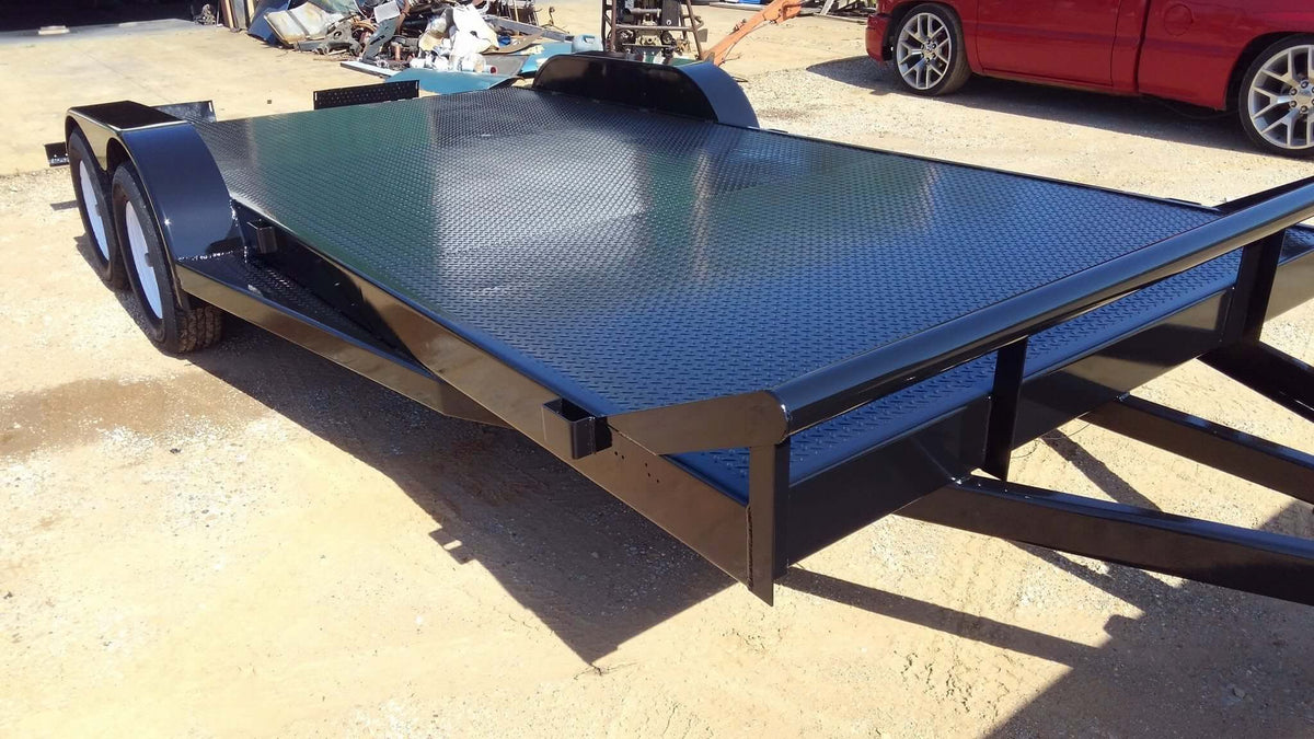 Tamco Paint HB Chassis Black Single Stage on Car Hauler