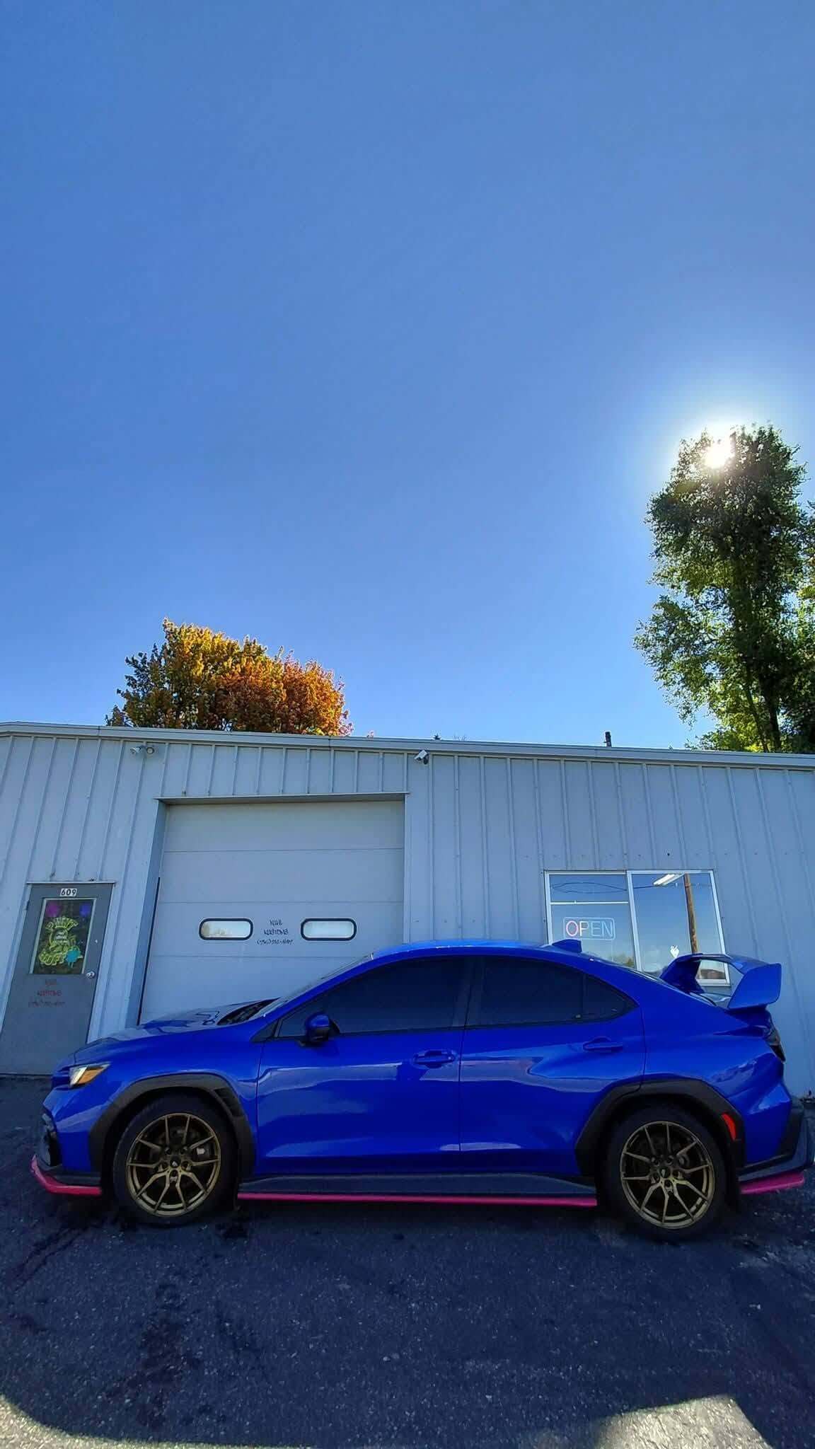 Tamco Paint HC2021 High Solid Clearcoat on Subaru WRX