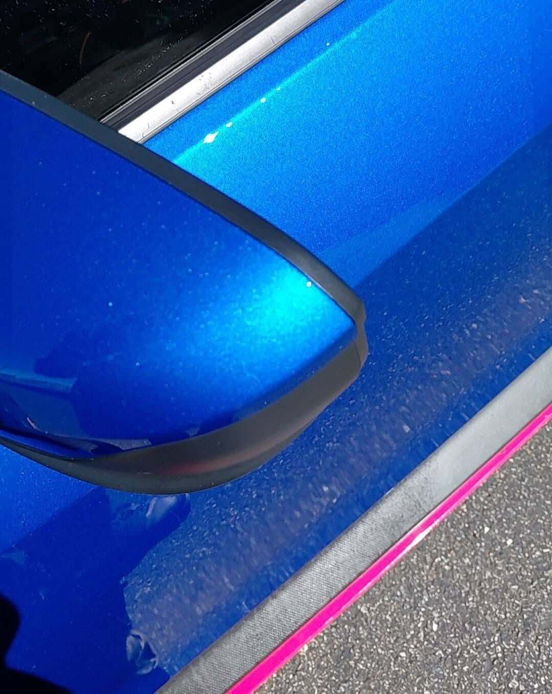 Tamco Paint HC2021 High Solid Clearcoat on Subaru WRX