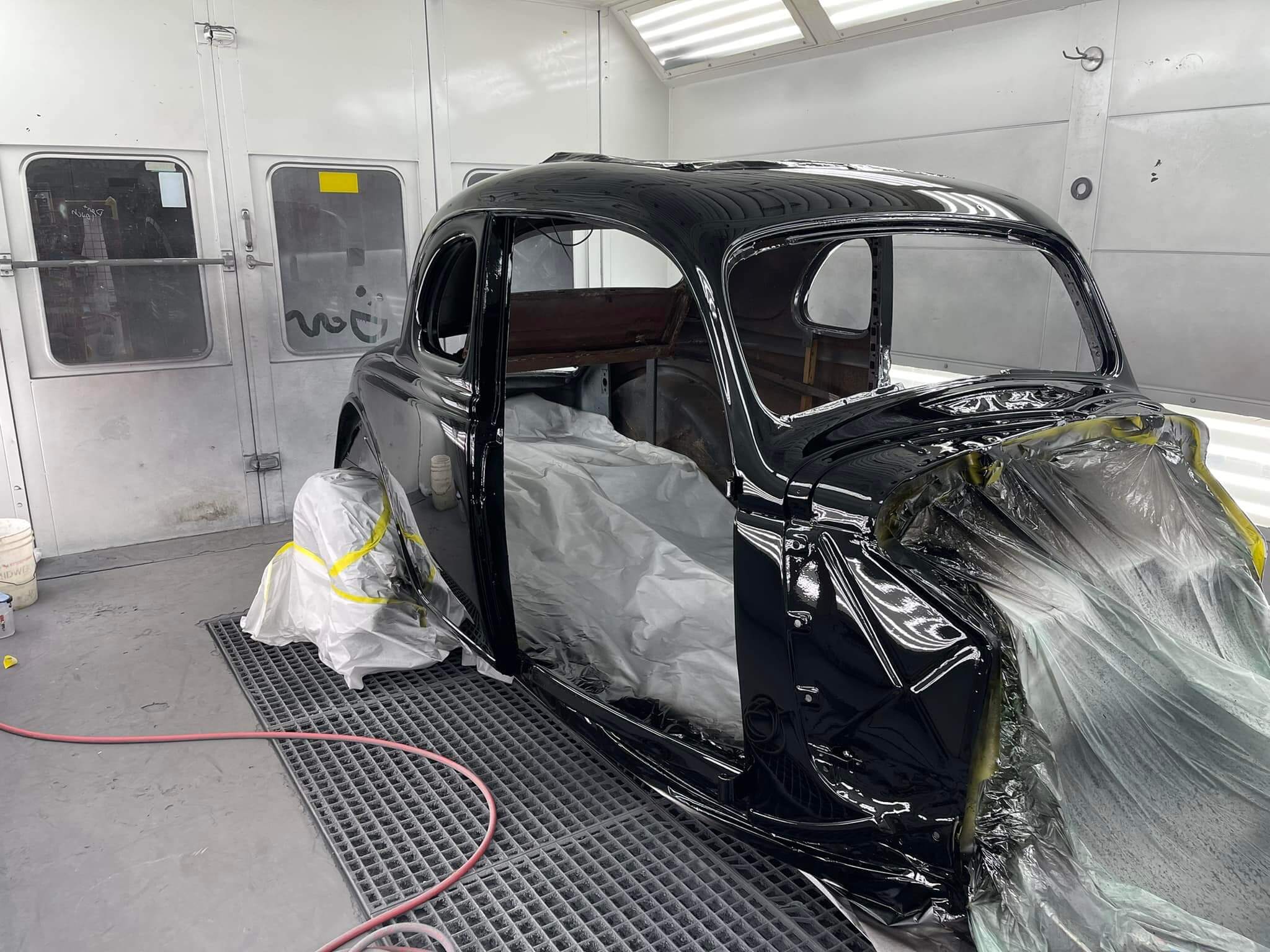 Tamco Paint HC2021 High Solids Clearcoat on Ford Coupe