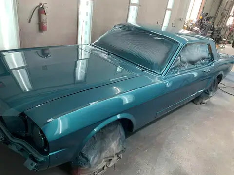 Tamco Paint HC2104 High Solids Clearcoat on 1967 Ford Mustang