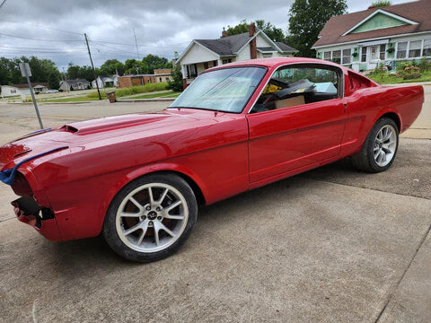 Tamco Paint HC2104 High Solids Clearcoat on 1965 Ford Mustang Fastback