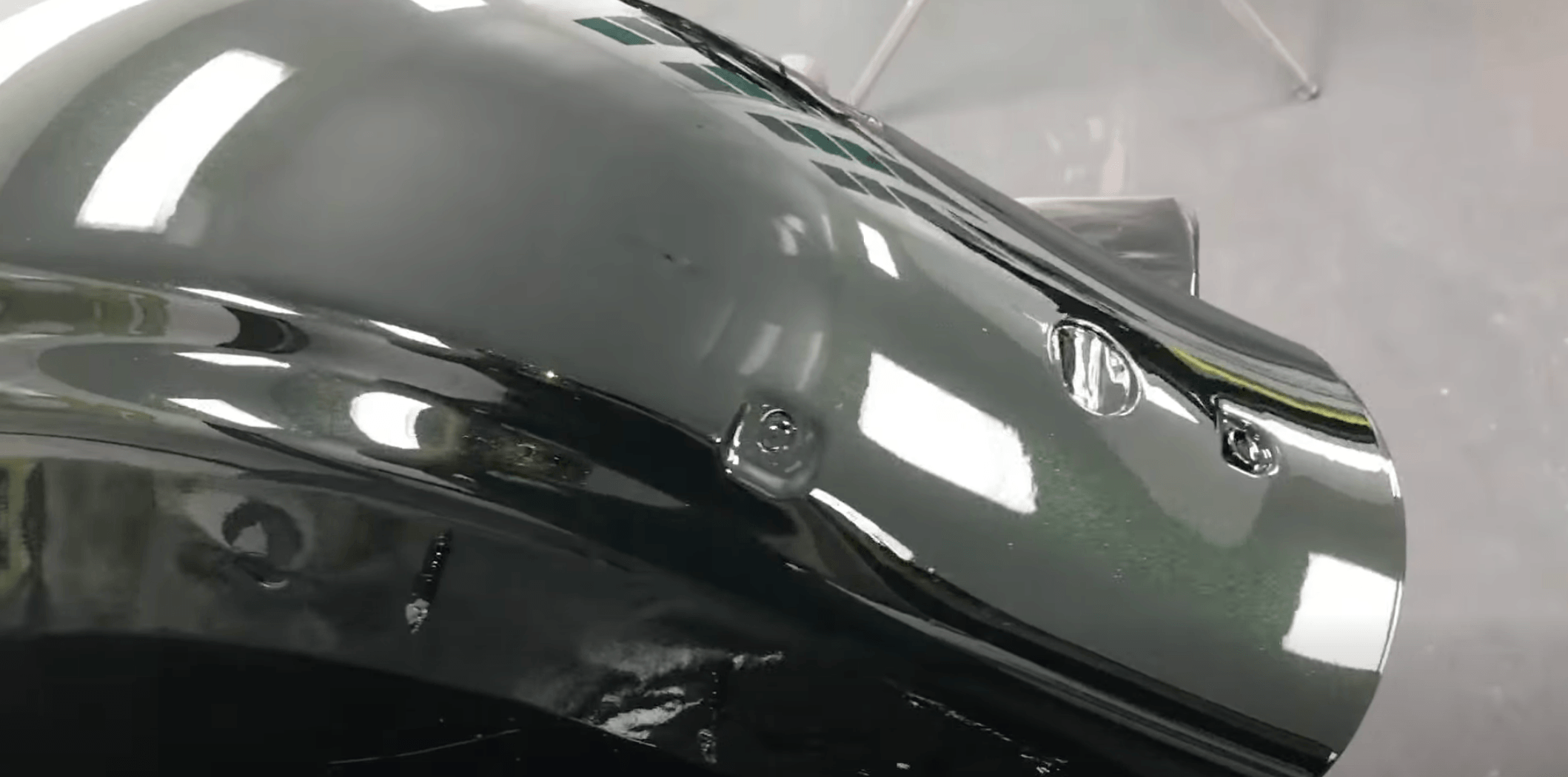 Tamco Paint HC2105 Extra Slow High Solids Clearcoat Kit on Harley-Davidson Road Glide