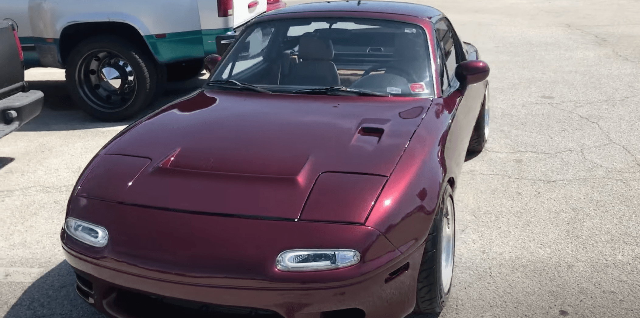 Tamco Paint HC2105 Extra Slow High Solids Clearcoat Kit on Mazda MX-5 Miata