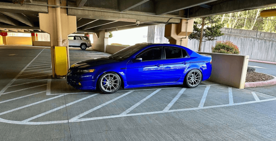 Tamco Paint HC4105 Extra Slow Glamour Clearcoat in 2007 Acura TL