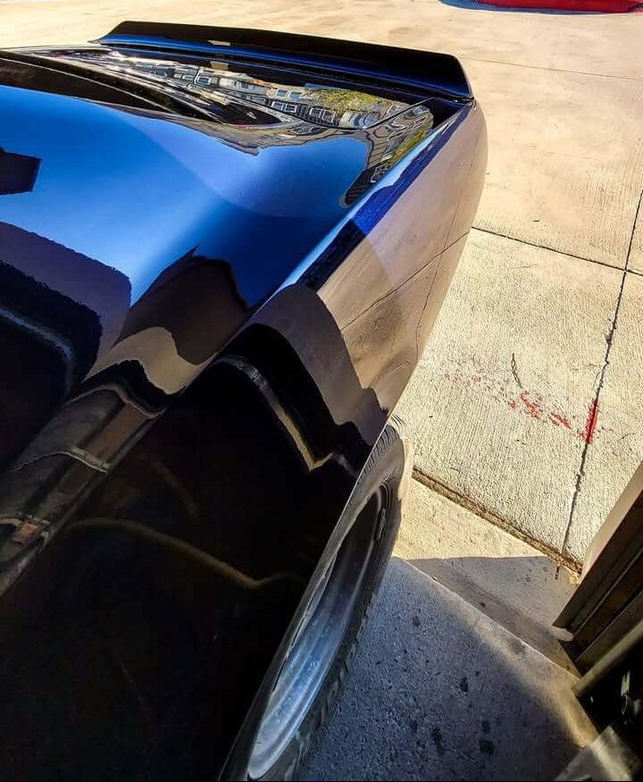 Tamco Paint HC4105 Extra Slow Glamour Clearcoat on Car Parts