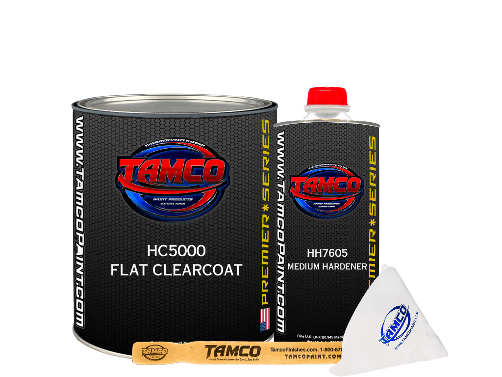 Tamco Paint HC5000 Flat Clearcoat Kit