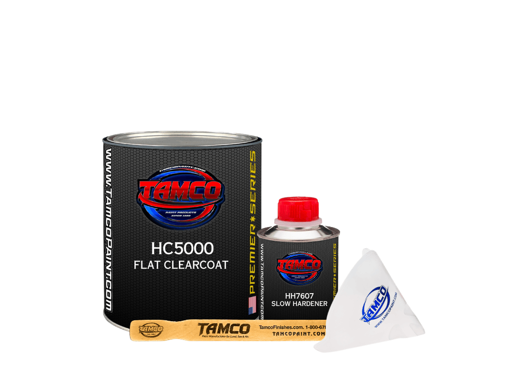 Tamco Paint HC5000 Flat Clearcoat Kit