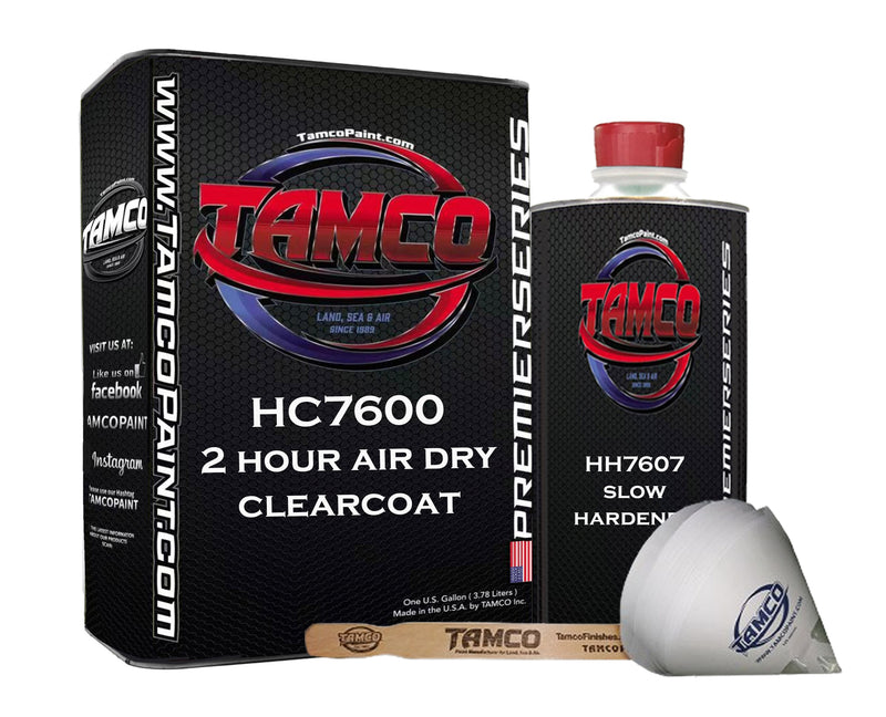 HC7600 2 Hour Air Dry Clearcoat Kit