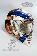 Tamco Paint HC7677 Hi-Impact Clearcoat Kit on Goalie Mask