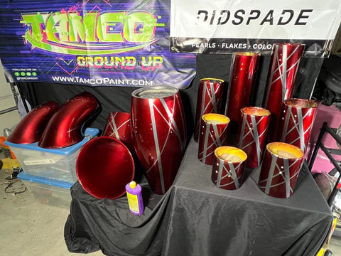 Tamco Paint HC895 Intercoat & Clearcoat on Instruments