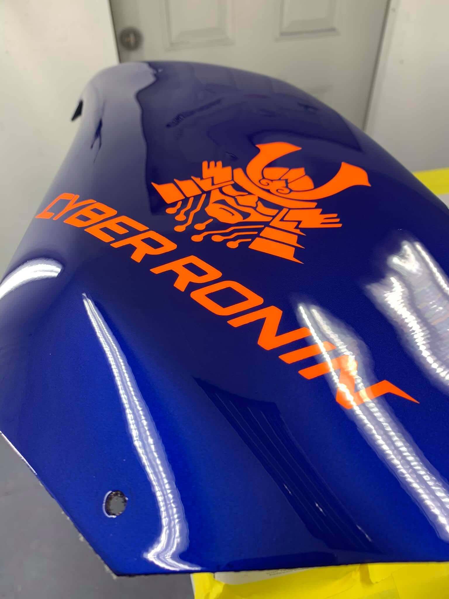 Tamco Paint HC9500 Hi-Speed Impact 30 Min Clearcoat on Yamaha YZF-R3