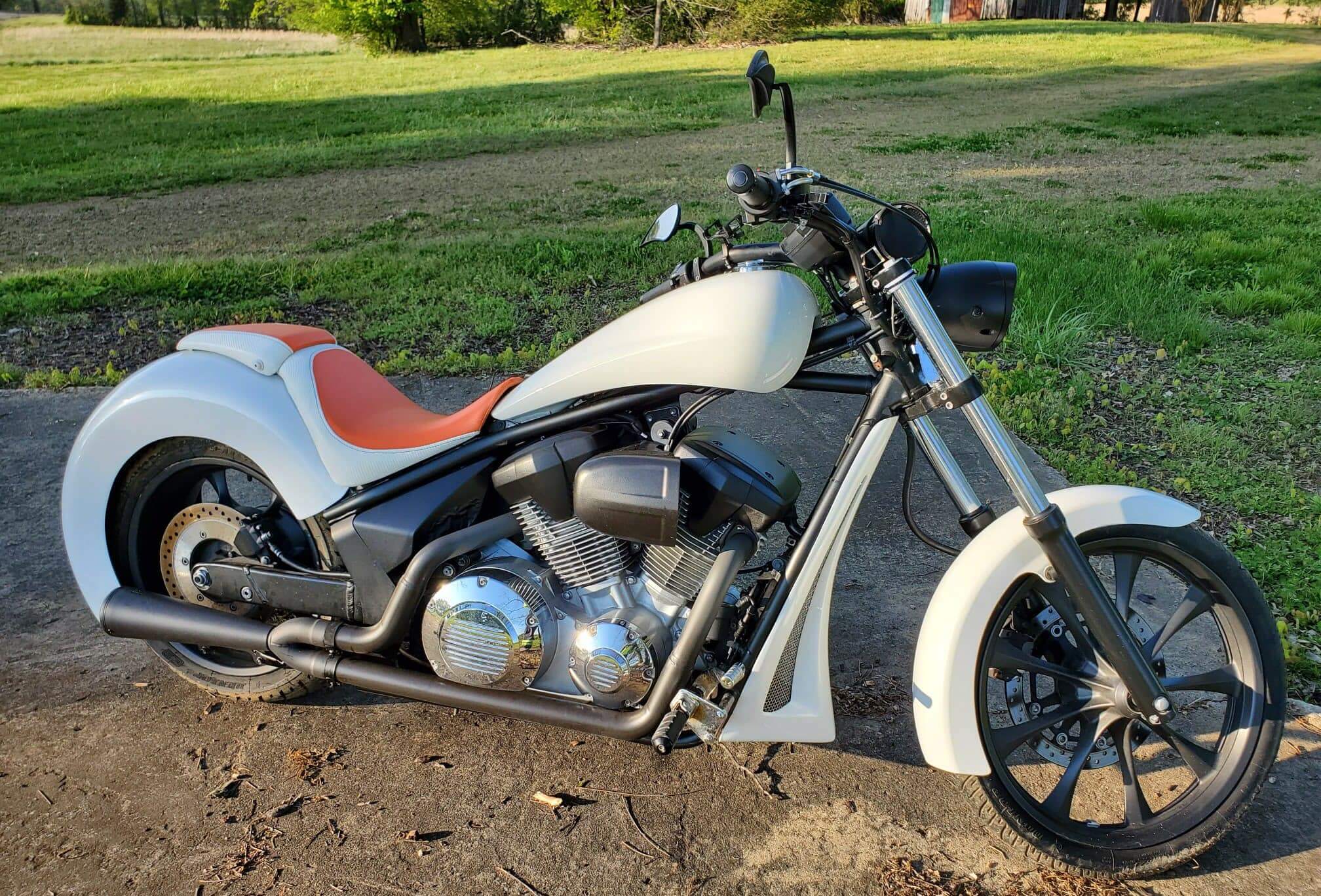 Tamco Paint HC9500 Hi-Speed Impact 30 Min Clearcoat on Honda Fury