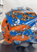 Tamco Paint HC9500 Hi-Speed Impact 30 Min Clearcoat Kit on Hockey Goalie Mask