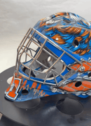 Tamco Paint HC9500 Hi-Speed Impact 30 Min Clearcoat Kit on Hockey Goalie Mask