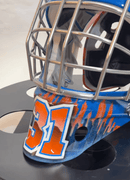 Tamco Paint HC9500 Hi-Speed Impact 30 Min Clearcoat Kit on Hockey Goalie Mask