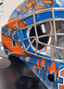 Tamco Paint HC9500 Hi-Speed Impact 30 Min Clearcoat Kit on Hockey Goalie Mask