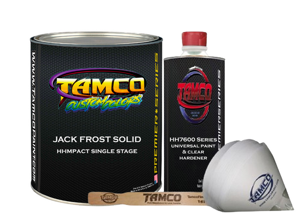 Tamco Paint Custom Color Jack Frost Solid Hi-Impact Single Stage Gallon Kit
