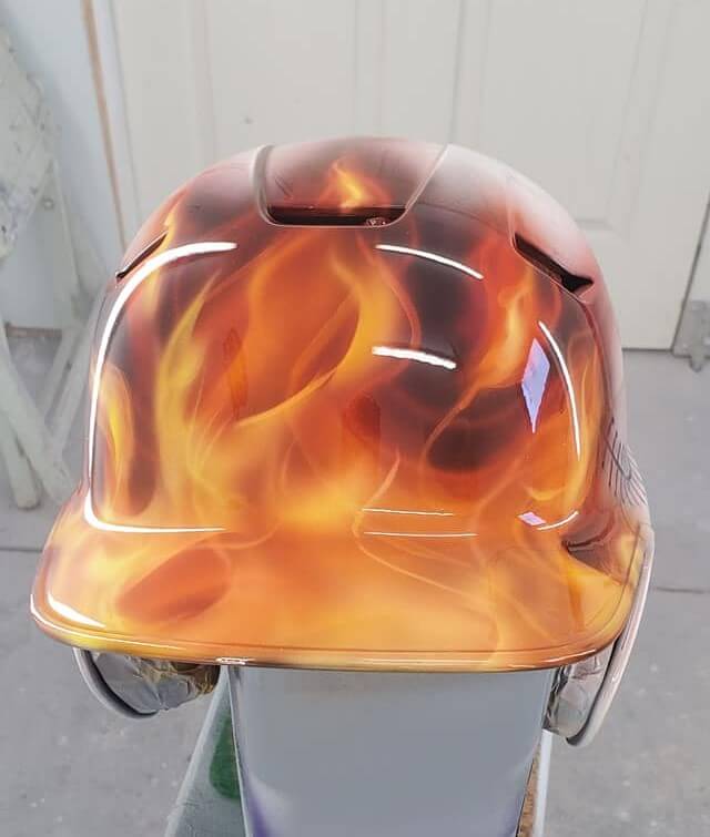 HI-Speed Impact 30 Min Clearcoat Motorcycle Helmet