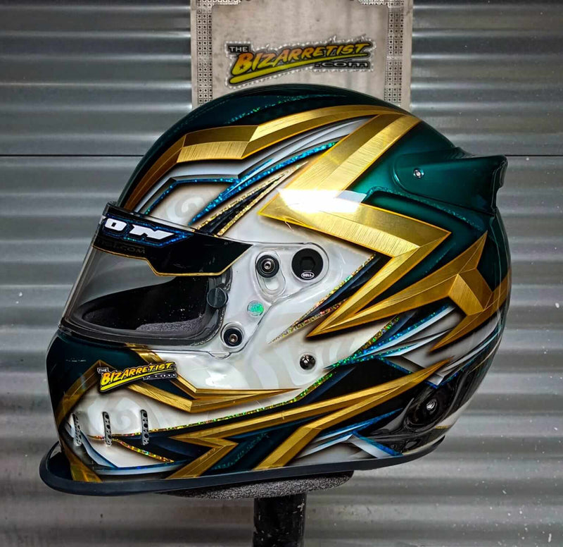 HI-Speed Impact 30 Min Clearcoat Motorcycle Helmet