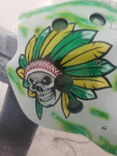 HI-Speed Impact 30 Min Clearcoat Motorcycle Helmet 