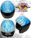 HI-Speed Impact 30 Min Clearcoat Motorcycle Helmet