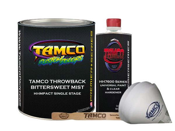Tamco Paint Throwback Custom Color Bittersweet Mist Hi-Impact Single Stage Gallon Kit 