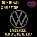 Volkswagen Dakota Beige OEM High Code L13A Impact Series Single Stage