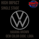 Tamco Paint Volkswagen Havana Brown  Code LD8A OEM High Impact Series Single Stage