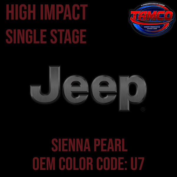 Jeep Sienna Pearl | U7 | 2000-2004 | OEM High Impact Series Single Stage