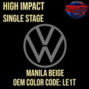 Tamco Paint Volkswagen Manila Beige Code LE1T OEM High Impact Single Stage