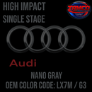 Tamco Paint Audi Nano Gray Code LX7M / G3 OEM High Impact Single Stage