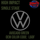 Tamco Paint Volkswagen Avocado Green  Code L60F  OEM High Impact Series Single Stage