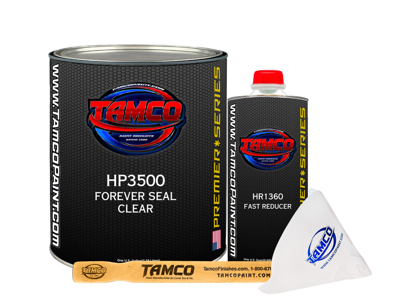 Tamco Paint HP3500 Forever Seal  Clear / HR1360  Fast Reducer Gallon