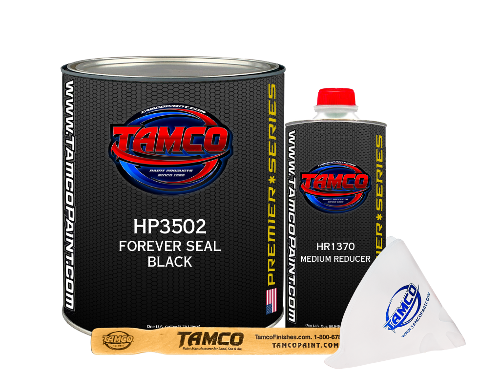 Tamco Paint HP3502  Forever Seal Black / HR1370 Medium Reducer Gallon