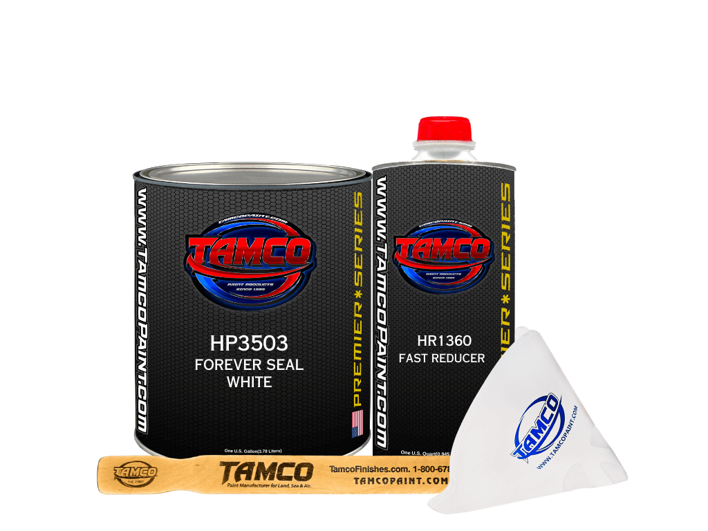 Tamco Paint HP3503 Forever Seal  White   / HR1360  Fast Reducer Quart