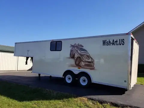 Tamco Paint HP5310 Grey DTM Primer in 28FT Hauler