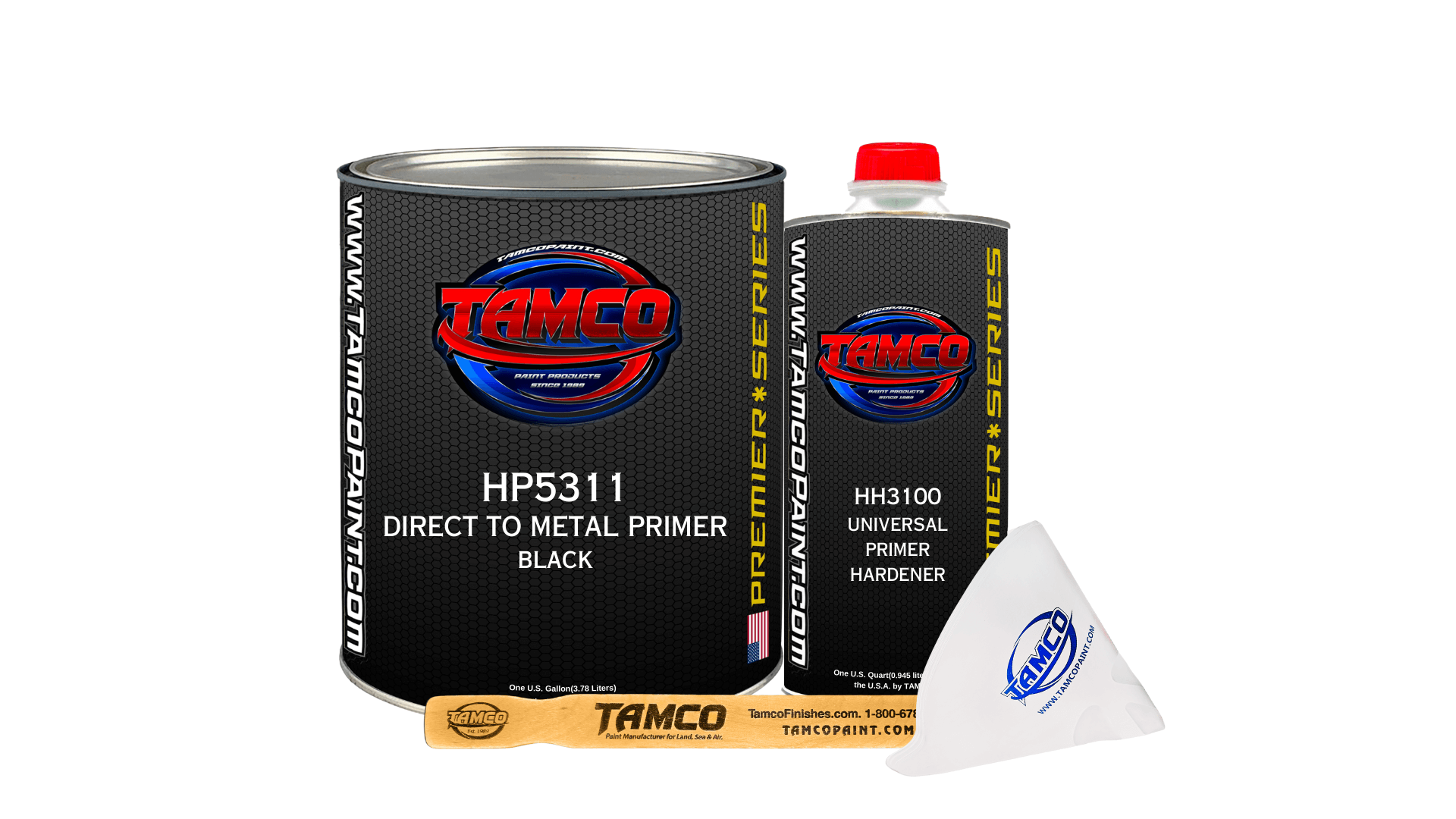 Tamco Paint HP5311  DTM \HH 3100 Universal  Primer Hardener  Primer  Black No Reducer