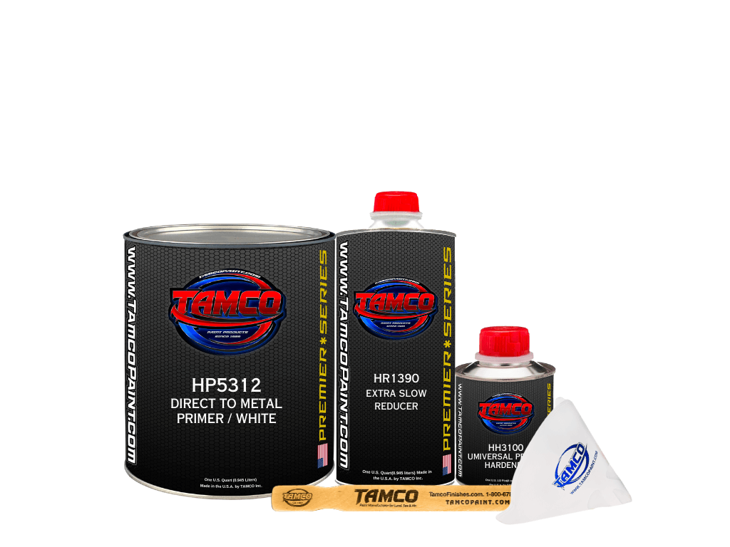 Tamco Paint HP5312 DTM/ HR 1390 Extra Slow Reducer  Primer White Quart