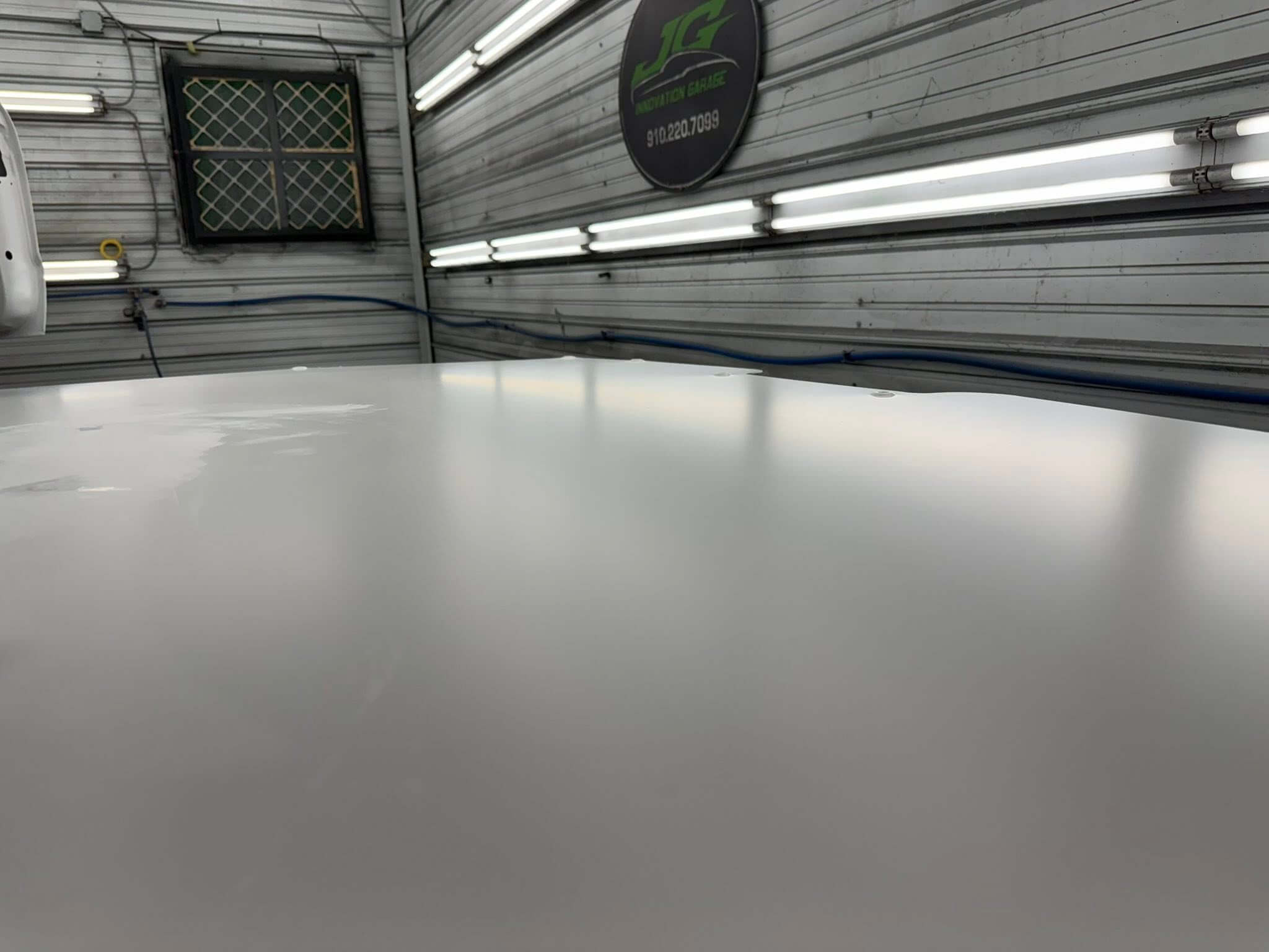 Tamco Paint HP5312 DTM White on Van Wall Panel